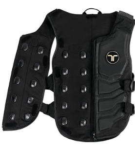 bHaptics TactSuit X40 — Haptic Vest with 40 Vibration Motors for VR — with Audio Accessories and Replacement Lining